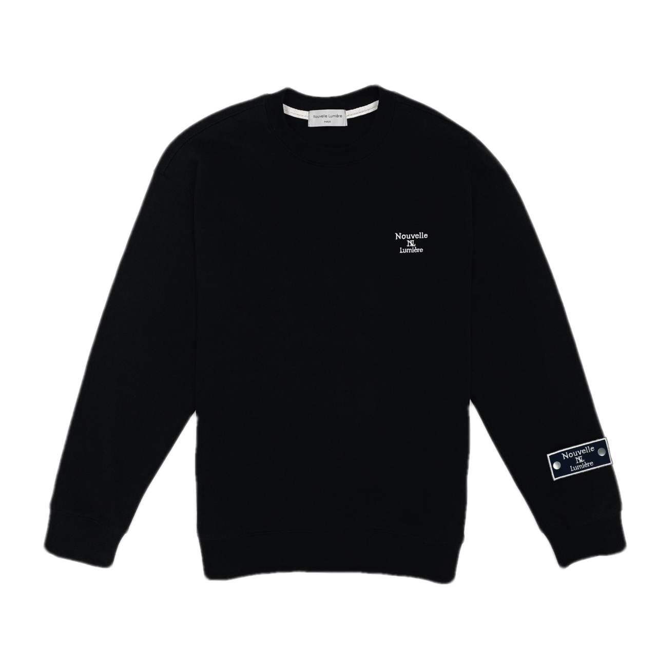 Nouvelmeier Classic Sweatshirt Black and Pen